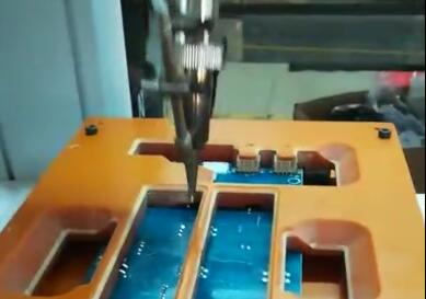 蚂蚁自动焊锡机PCB自动点焊视频